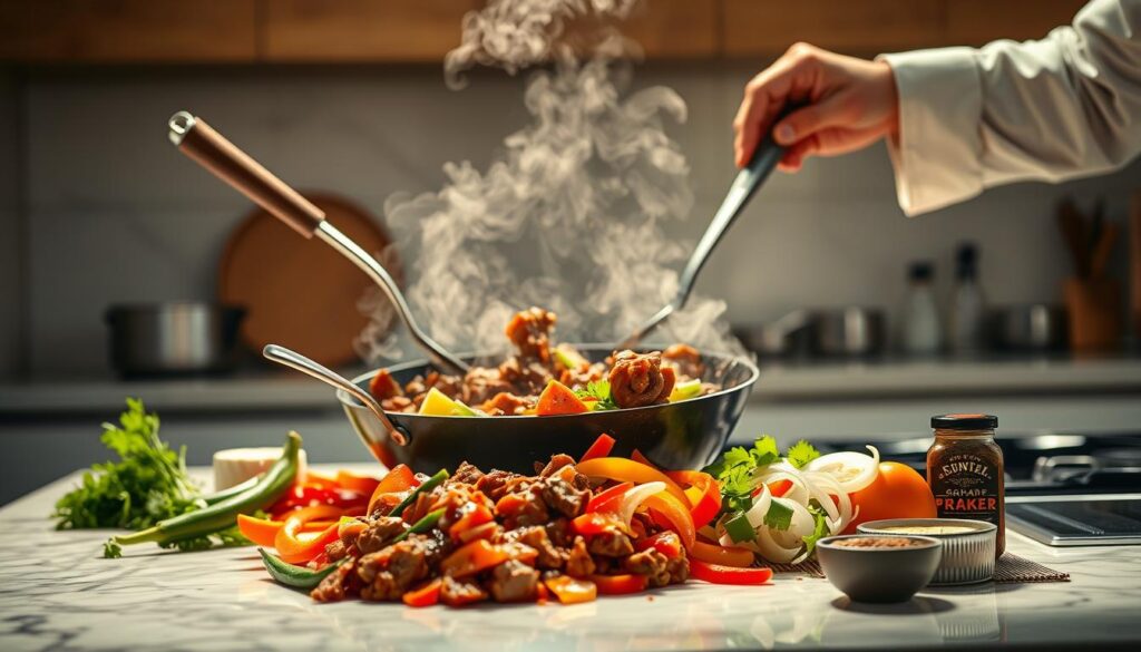 Beef Stir-Fry Cooking Technique