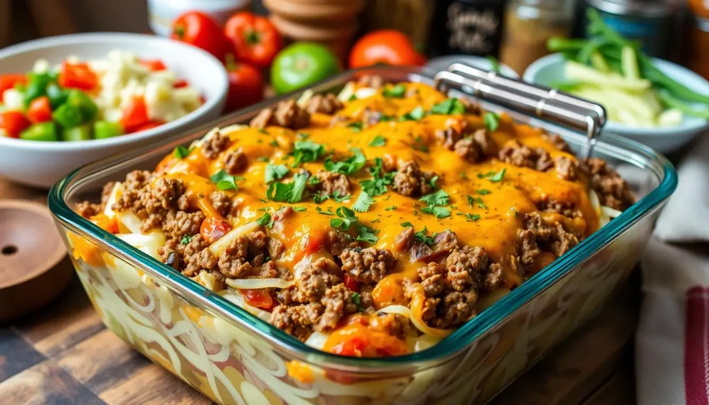 Cabbage Ground Beef Casserole Variations