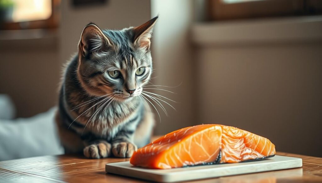 Cat Salmon Diet Transition