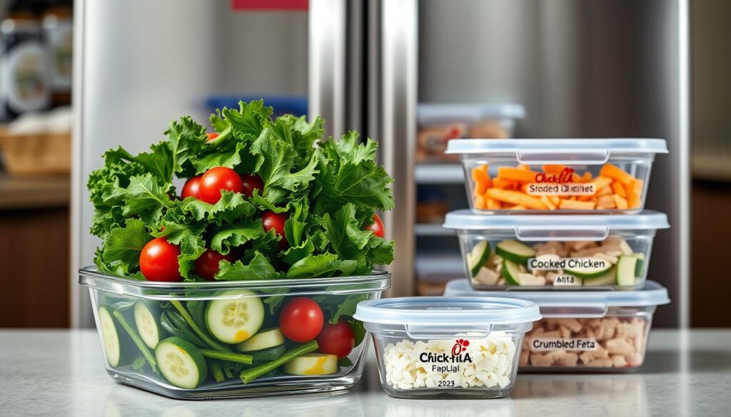 Chick-fil-A Kale Salad Storage