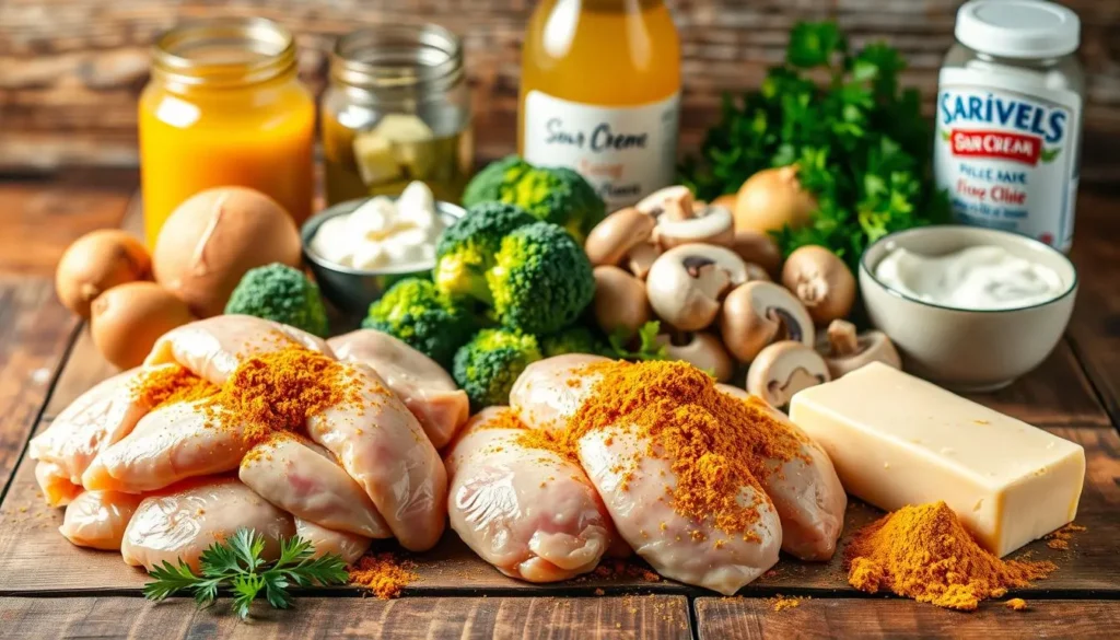 Chicken Divan Ingredients