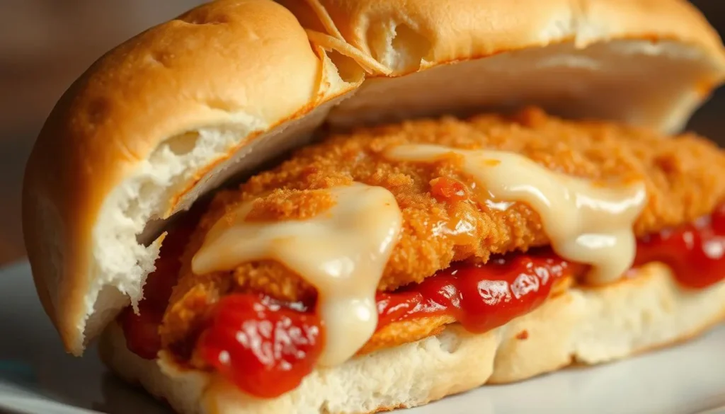 Chicken Parmesan Sub Sandwich