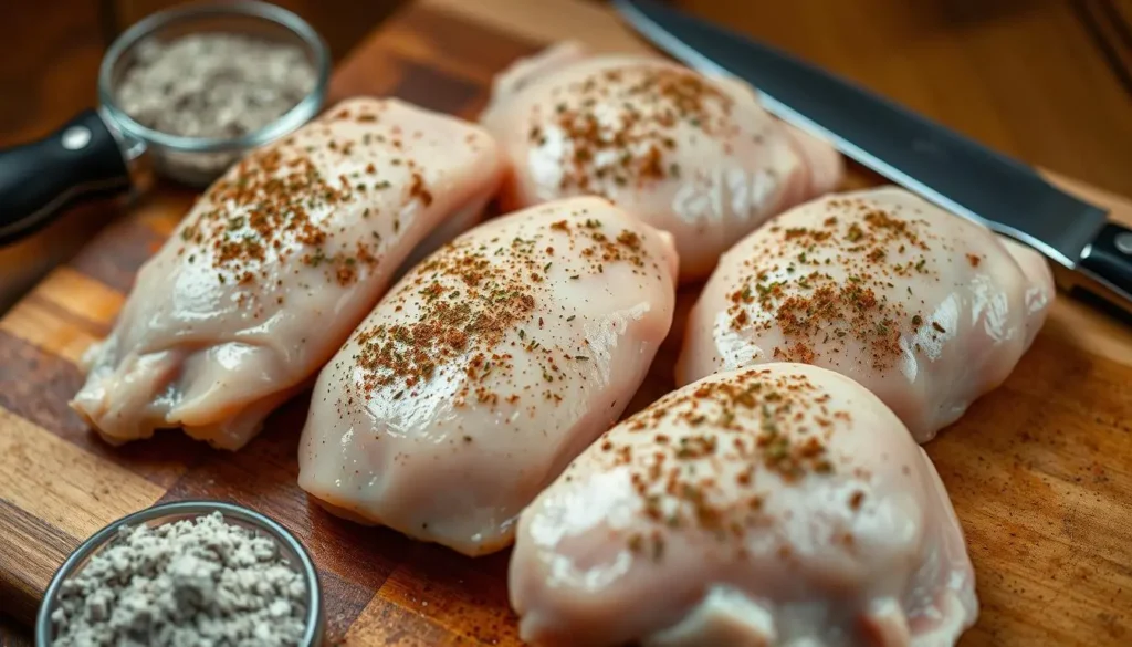 Chicken Preparation for Broccoli Ziti Recipe