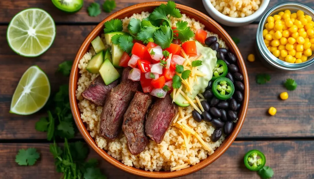 Chipotle Steak Bowl Variations