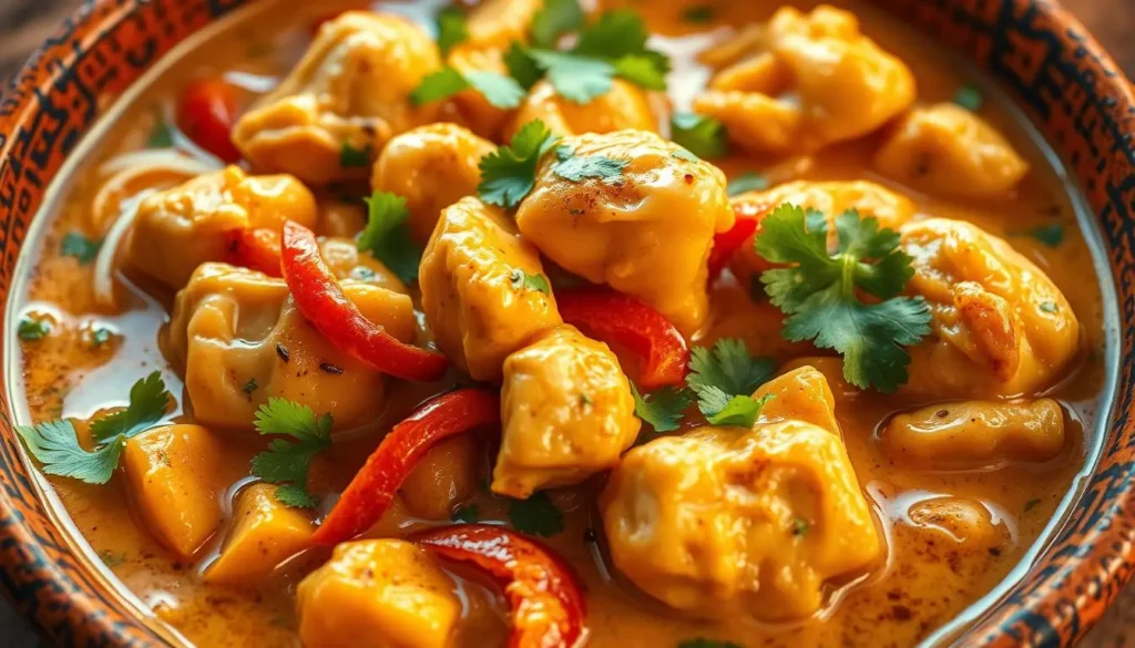 Coconut Chicken Curry Dish