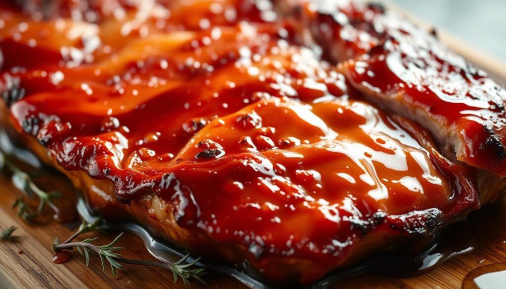 Maple Glazed Ham Steak