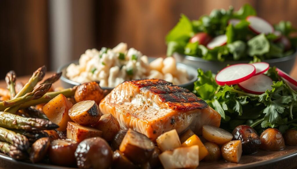 Salmon Belly Side Dishes