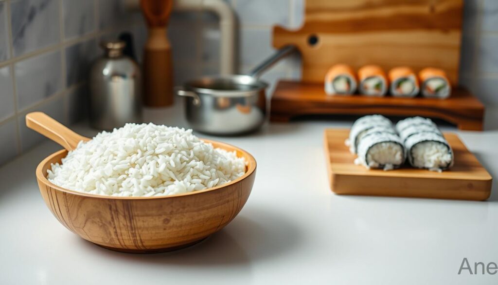 Sushi Rice Preparation