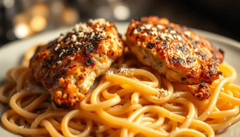 blackened chicken alfredo