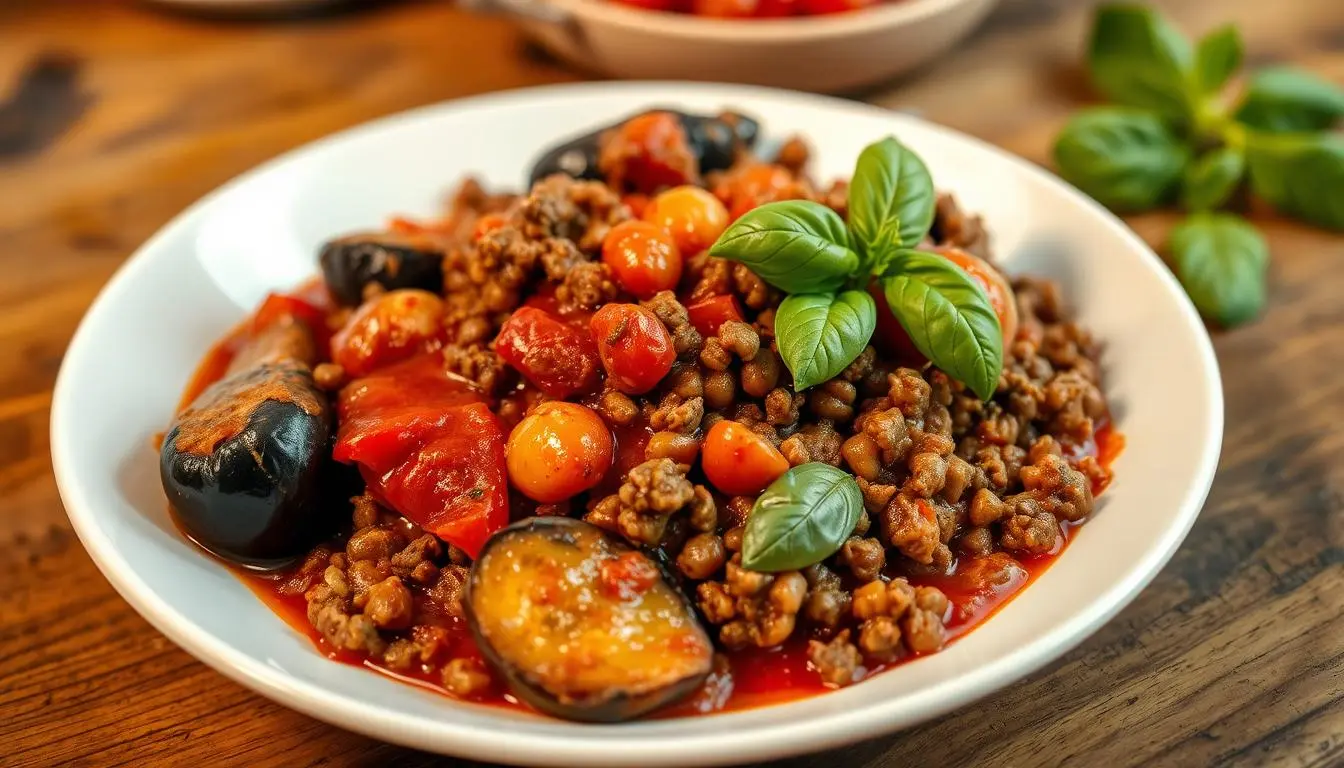 eggplant ground beef recipe