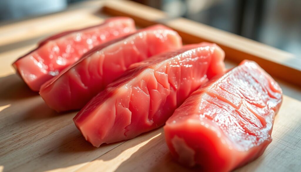 fresh tuna steaks