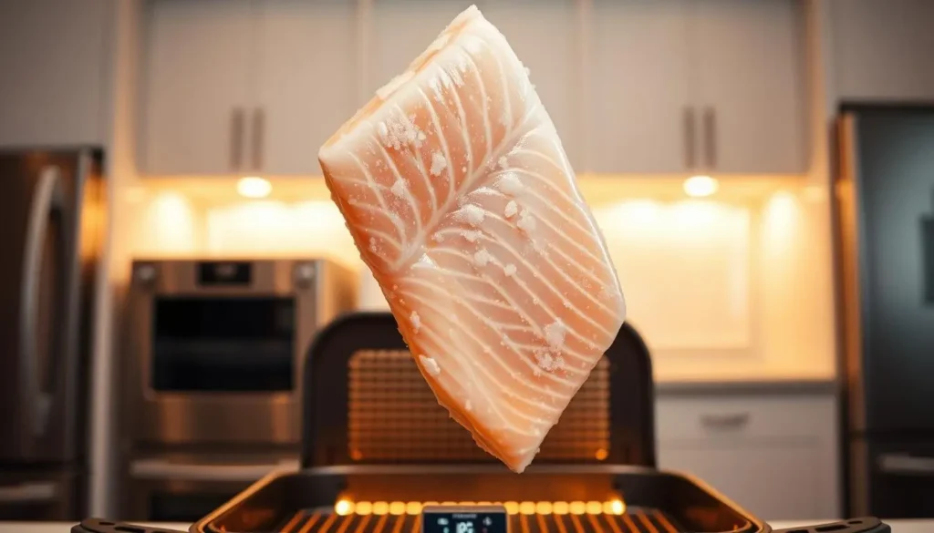 frozen salmon in air fryer