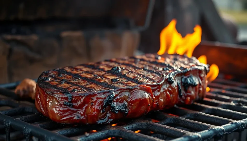 grilled top blade steak