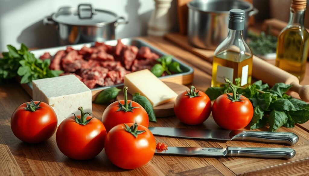 ingredients for beef tomato recipe