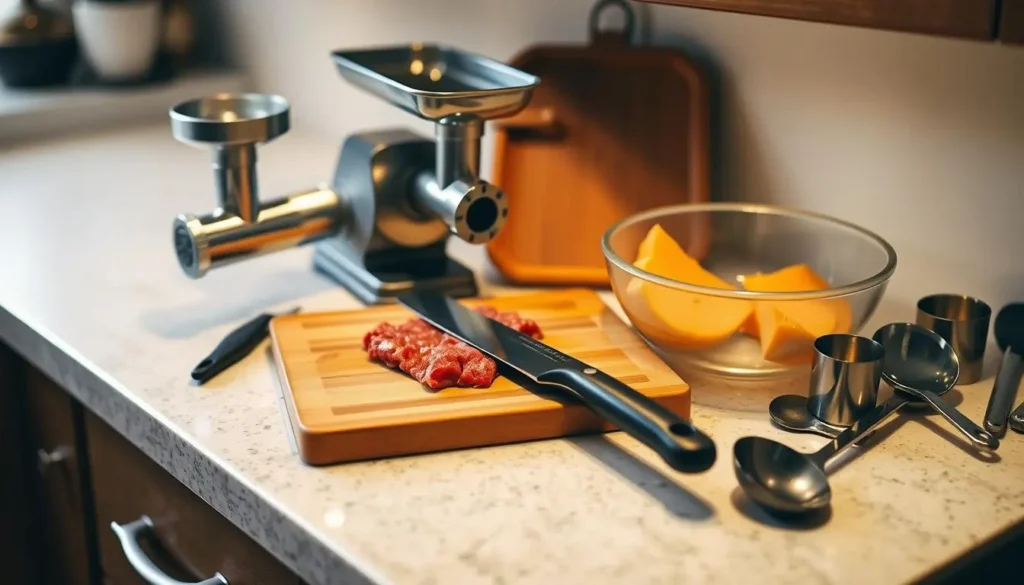 kitchen tools for ground beef recipe