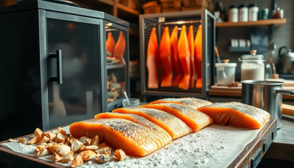 methods for smoking salmon