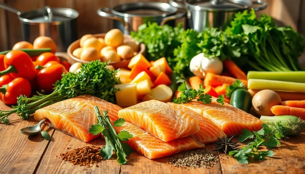 salmon stew ingredients