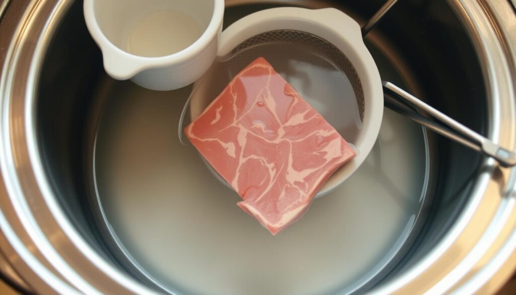 soaking and rinsing chipped beef techniques