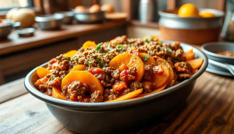 sweet potato ground beef recipe