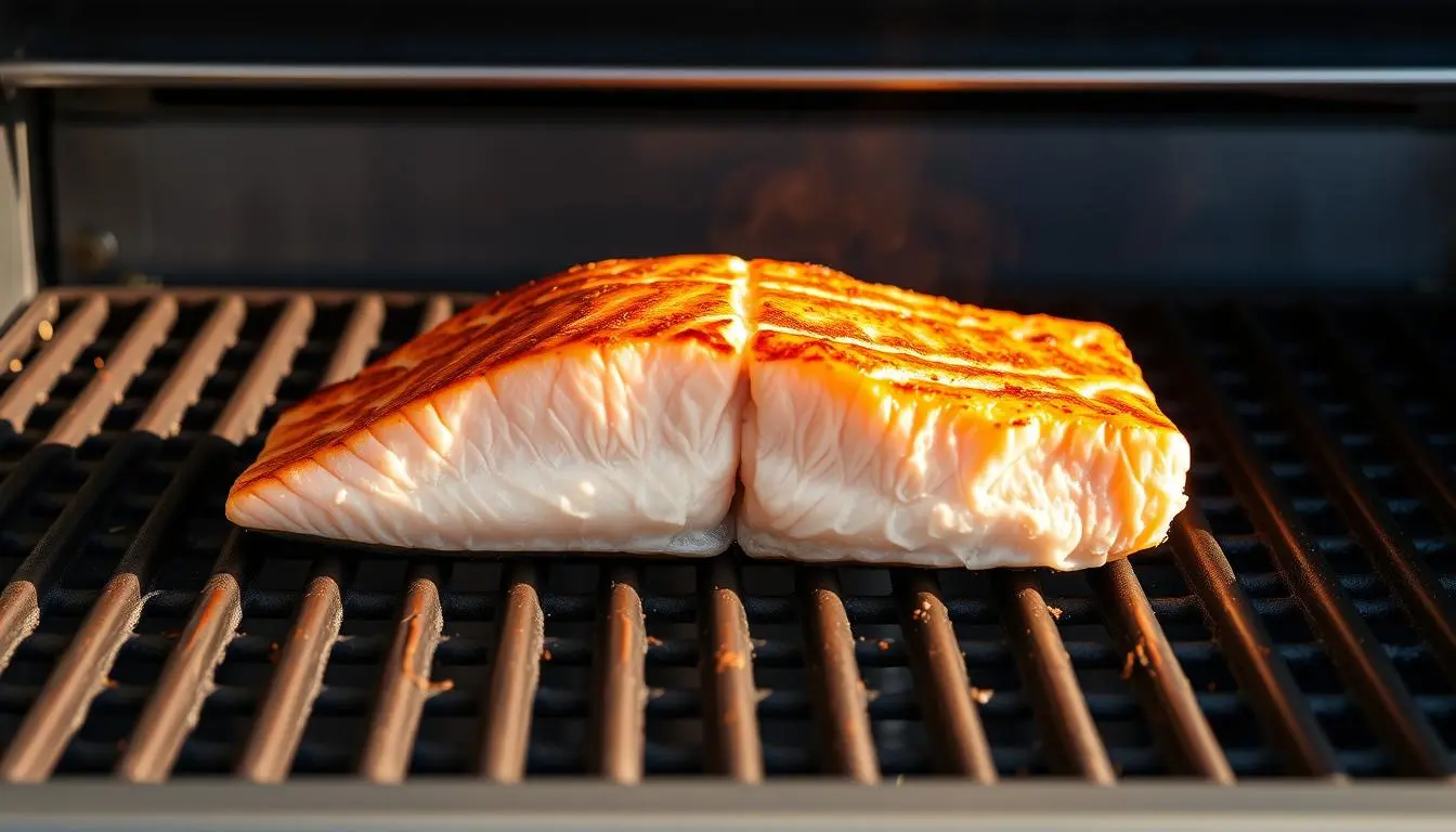 what unit to flip salmon on the grill recipe