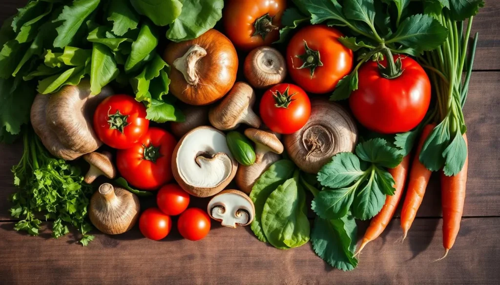 Fresh Vegetables for Beef Ramen