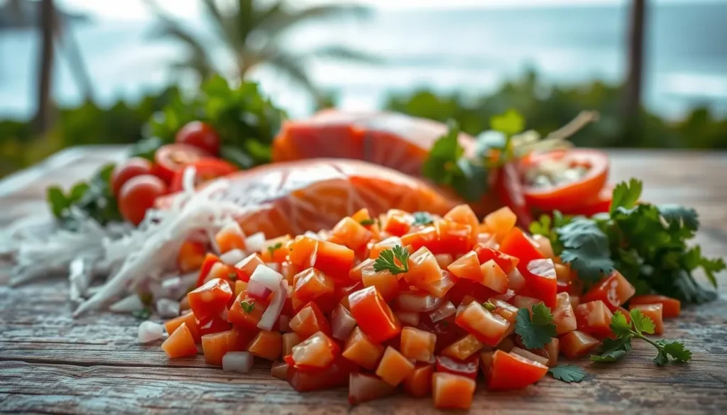 Lomi Salmon Ingredients