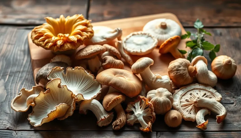 Mushroom Selection for Salmon Recipes