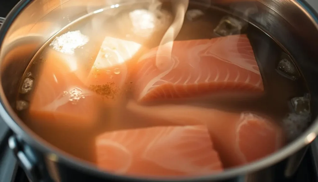 Salmon Brine Preparation