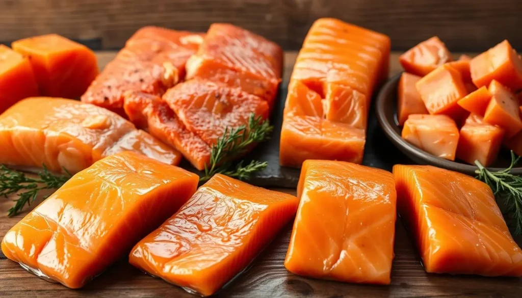 Salmon Cuts for Slow Cooking