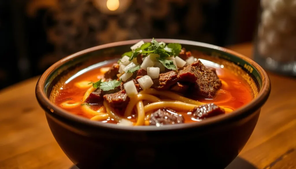 Spicy Birria Ramen Noodles