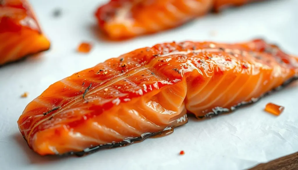 candied smoked salmon