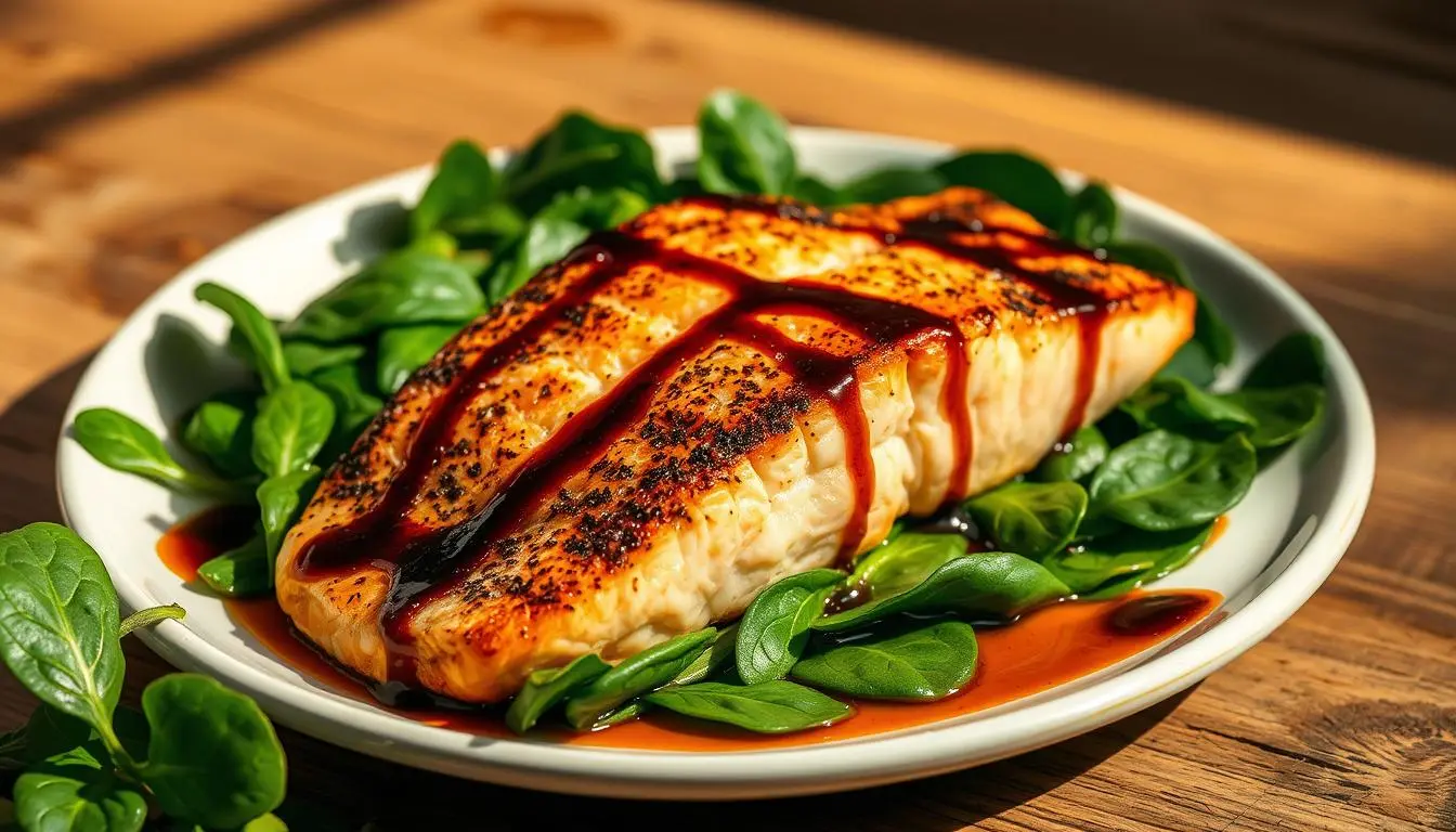 salmon spinach recipe