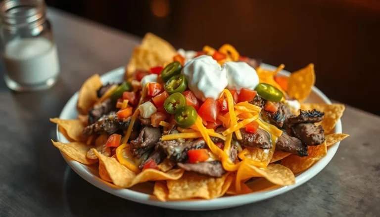 steak nachos recipe